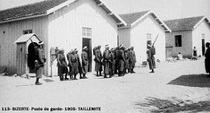 113- Bizerte- poste de garde- 1905- Taillemite